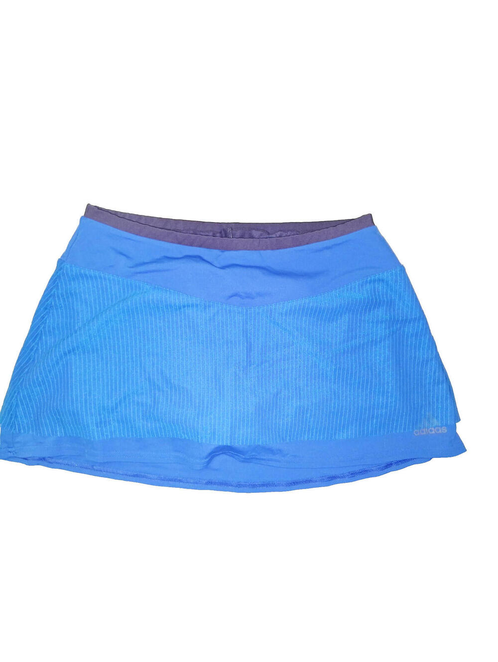ADIDAS Climacool Workout Running Tennis Skirt Shorts Women Small Athletic Blue